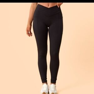 Blogilates Women's Crisscross High-Rise Leggings